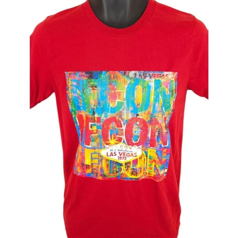 IFCON T Shirt Mens Size Small Red 2023 International Friendship Conference Vegas